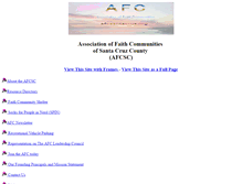 Tablet Screenshot of afcsantacruz.org